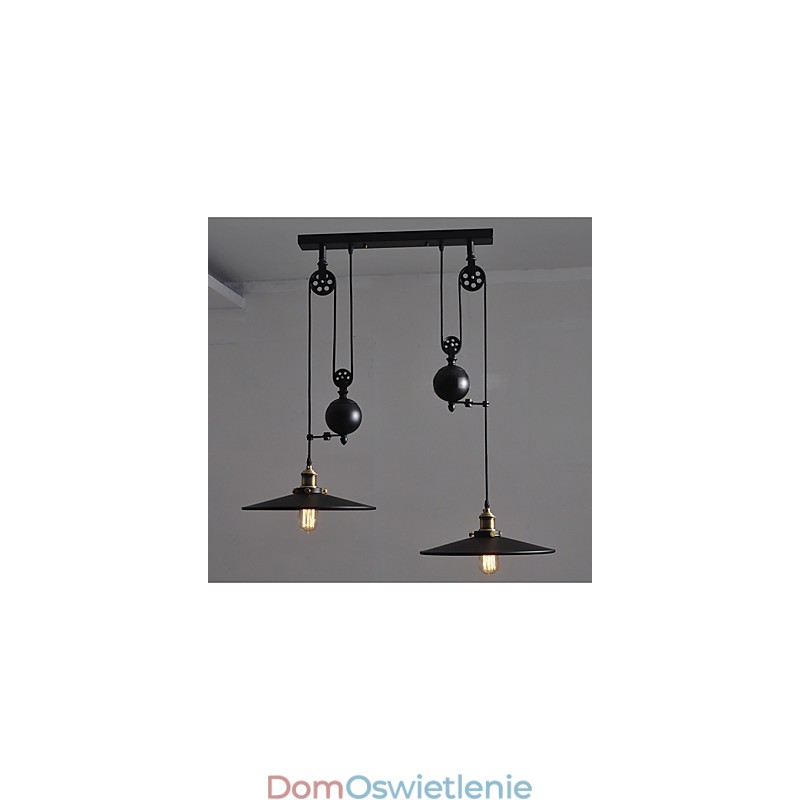 Kreatywny metalowy wisiorek światła nowoczesne lampy wiszące kawiarnia lampa wisząca