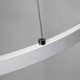 Lampa wisząca nowoczesny design pierścień
