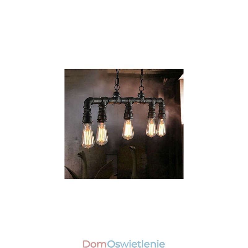 Tradycyjny Klasyczny Vintage Latarnia Wiejski Retro Mini Styl Malowanie Metalowa Lampa Wisząca Jadalnia