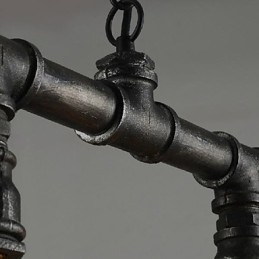 Tradycyjny Klasyczny Vintage Latarnia Wiejski Retro Mini Styl Malowanie Metalowa Lampa Wisząca Jadalnia