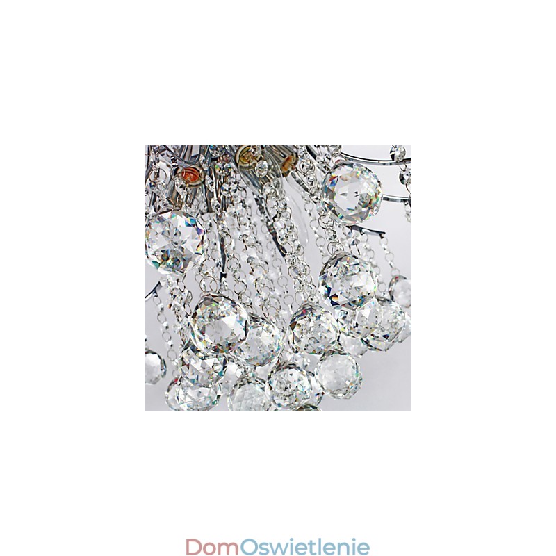 Wisząca lampa Luksusowa nowoczesna kryształowa lampa dzienna 6 świateł