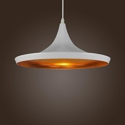 Nowoczesna współczesna rustykalna retro malowana metalowa lampa wisząca