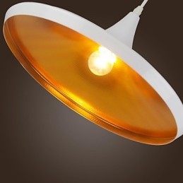 Nowoczesna współczesna rustykalna retro malowana metalowa lampa wisząca
