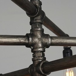 Tradycyjny Klasyczny Vintage Retro Latarnia Wiejski Malowanie Metalowa Lampa Wisząca