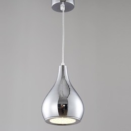 Nowoczesna, współczesna lampa wisząca z metalu galwanizowanego Globe