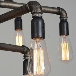 Tradycyjny Klasyczny Vintage Retro Latarnia Wiejski Malowanie Metalowa Lampa Wisząca