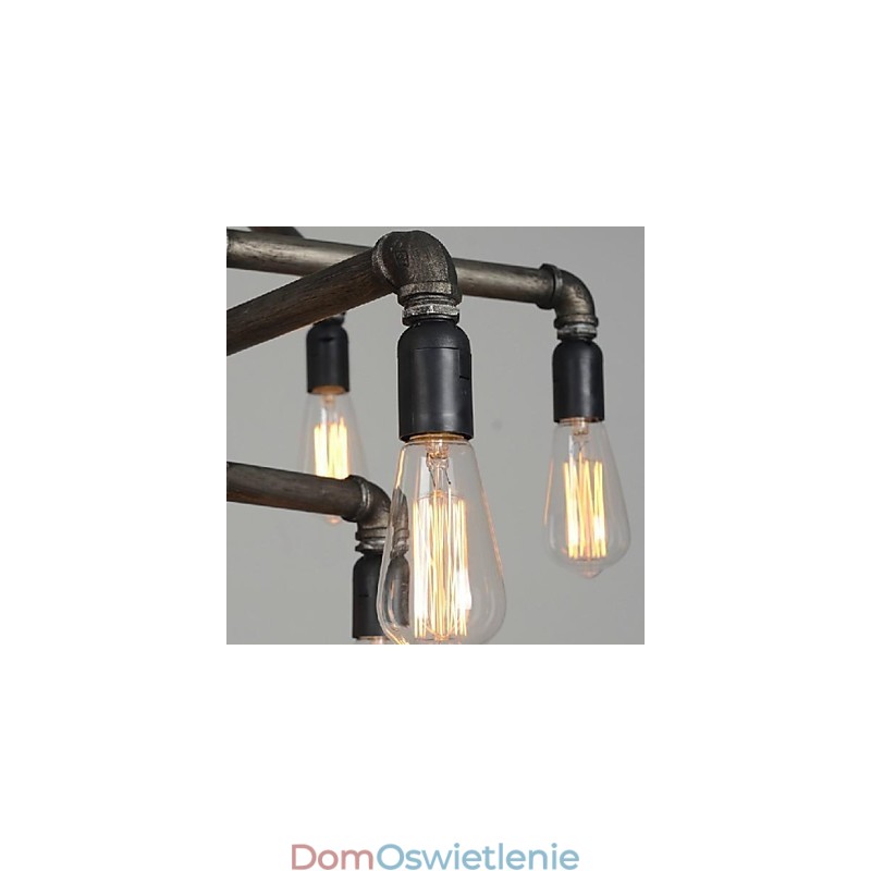 Tradycyjny Klasyczny Vintage Retro Latarnia Wiejski Malowanie Metalowa Lampa Wisząca