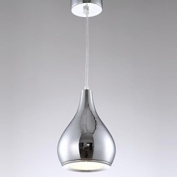 Nowoczesna, współczesna lampa wisząca z metalu galwanizowanego Globe