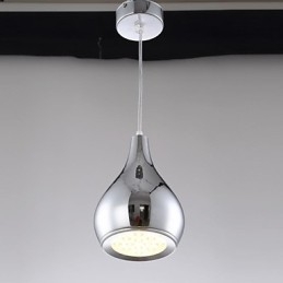 Nowoczesna, współczesna lampa wisząca z metalu galwanizowanego Globe