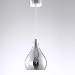 Nowoczesna, współczesna lampa wisząca z metalu galwanizowanego Globe