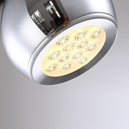 Nowoczesna, współczesna lampa wisząca z metalu galwanizowanego Globe