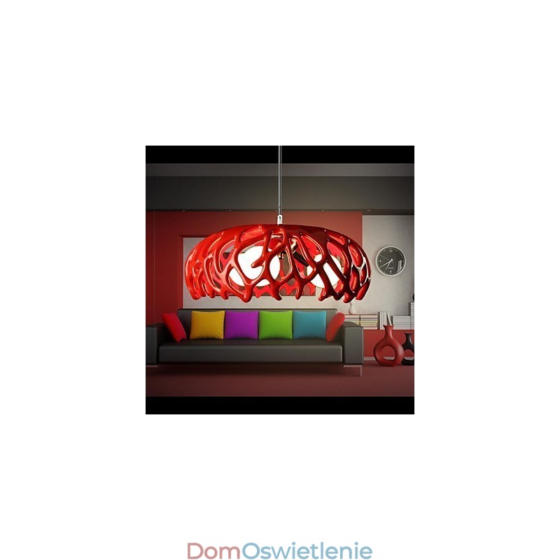 Nowoczesna współczesna lampa wisząca z żywicy