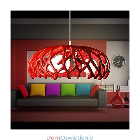 Nowoczesna współczesna lampa wisząca z żywicy