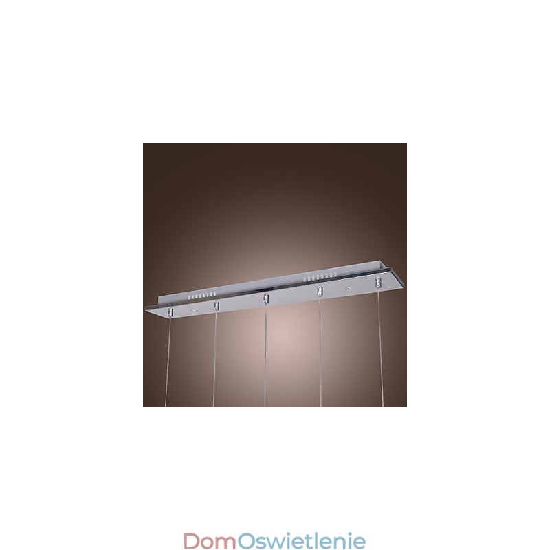 Nowoczesna współczesna lampa wisząca Crystal Chrome Island