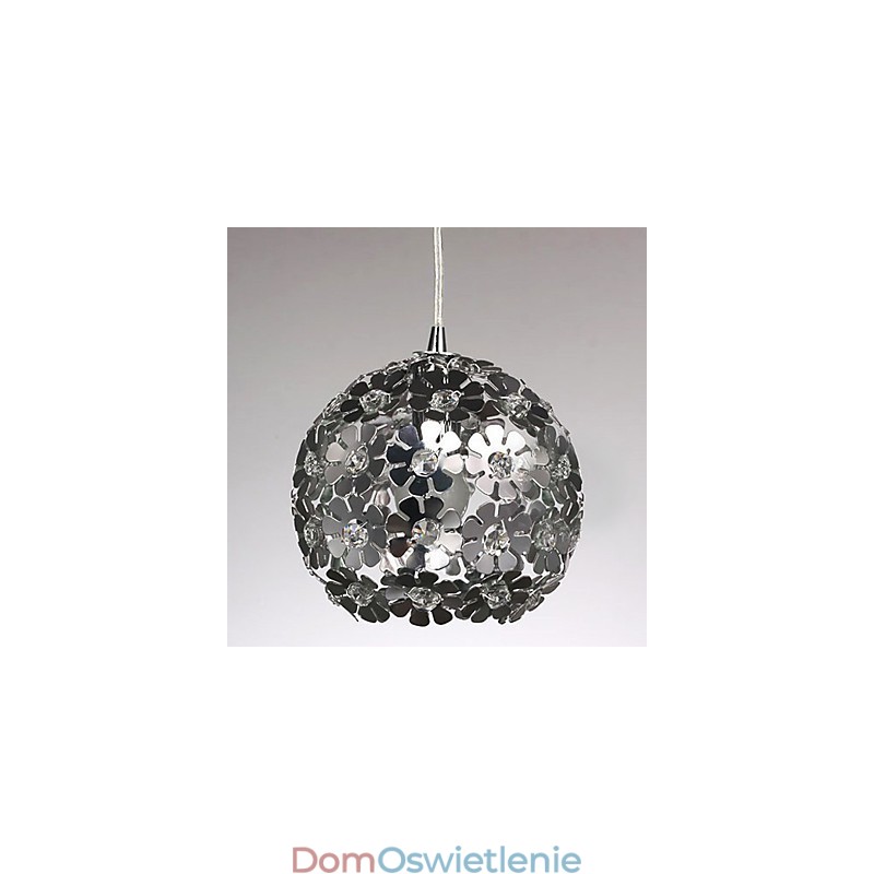 Nowoczesna, współczesna lampa wisząca w stylu mini Globe Crystal Galwanizowane