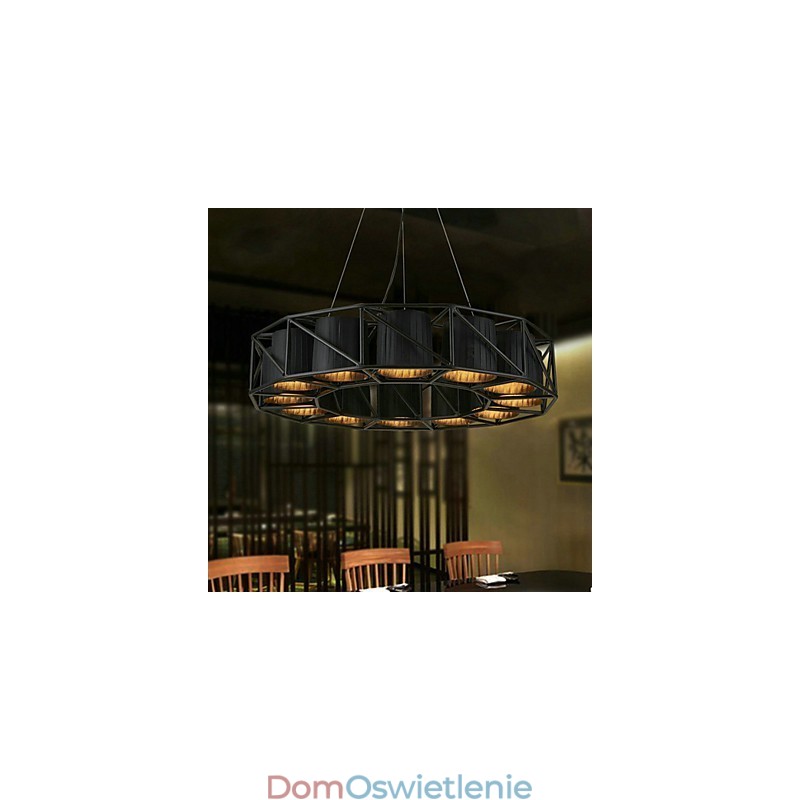 Vintage Country Painting Metalowa lampa wisząca garaż