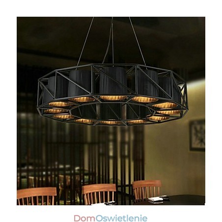 Vintage Country Painting Metalowa lampa wisząca garaż