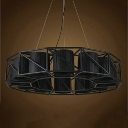 Vintage Country Painting Metalowa lampa wisząca garaż