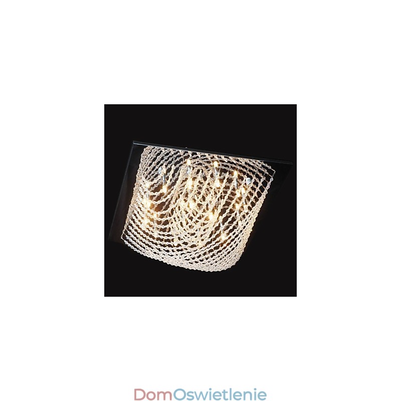 Tradycyjny klasyczny kryształowy chromowany metalowy żyrandol