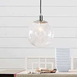 Tradycyjna klasyczna lampa wisząca w stylu mini globusa