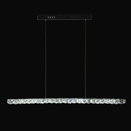 Lampy wiszące kryształowe nowoczesne współczesne metalowe