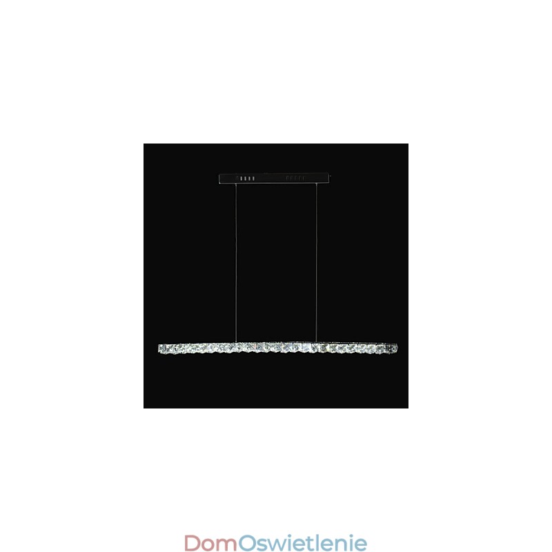 Lampy wiszące kryształowe nowoczesne współczesne metalowe