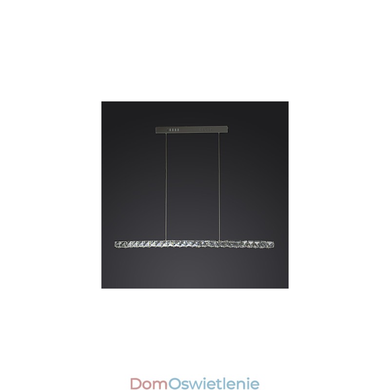 Lampy wiszące kryształowe nowoczesne współczesne metalowe