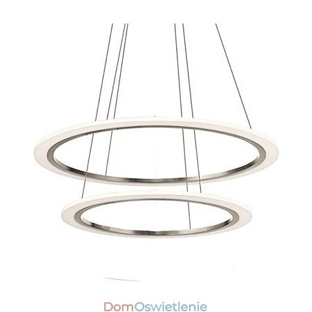 Lampy wiszące akrylowe, żyrandole sufitowe, oprawy oświetleniowe z 2 pierścieniami Lampy wiszące akrylowe, żyrandole sufitowe, oprawy oświetleniowe z 2 pierścieniami