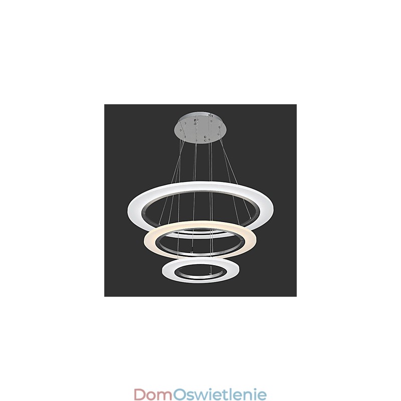 3-pierścieniowe lampy wiszące DIY w kształcie akrylu, lampy sufitowe, żyrandole, oprawy z