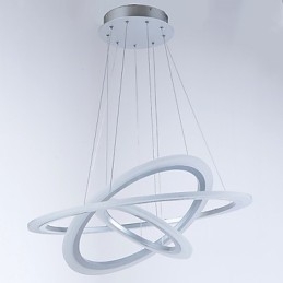 3 Ring DIY Kształt Akrylowe Lampy Wiszące Sufitowe Lampy Żyrandol Oświetlenie