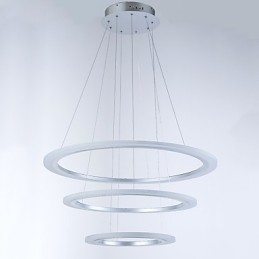 3 Ring DIY Kształt Akrylowe Lampy Wiszące Sufitowe Lampy Żyrandol Oświetlenie