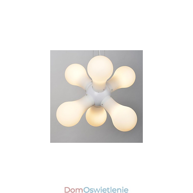 Prosta szklana lampa wisząca