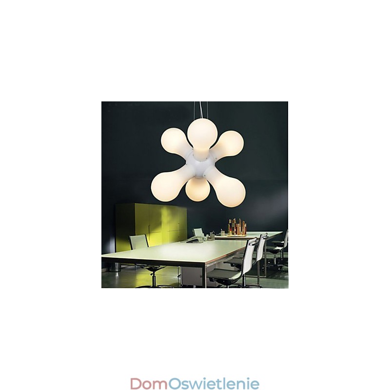 Prosta szklana lampa wisząca