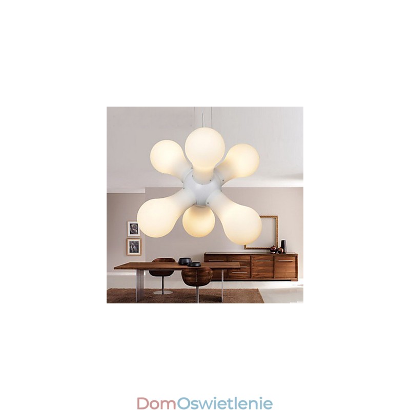Prosta szklana lampa wisząca