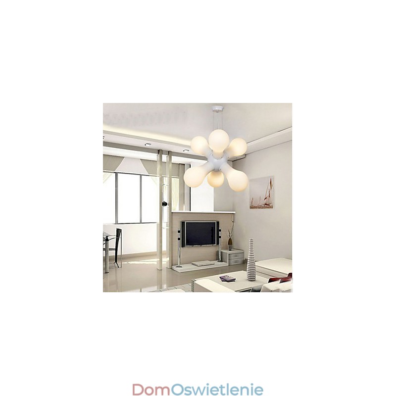 Prosta szklana lampa wisząca