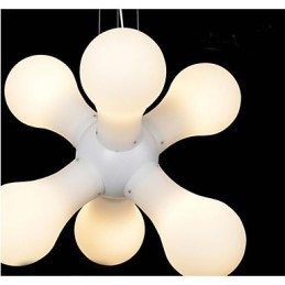 Prosta szklana lampa wisząca