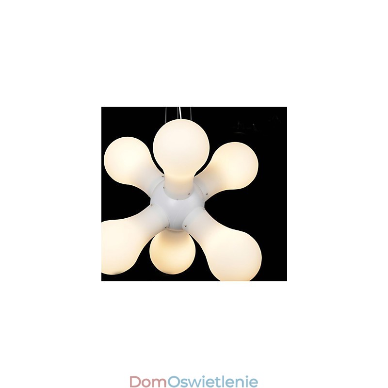 Prosta szklana lampa wisząca