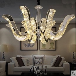 Lampa kryształowa Nowoczesna luksusowa lampa wisząca z kryształu