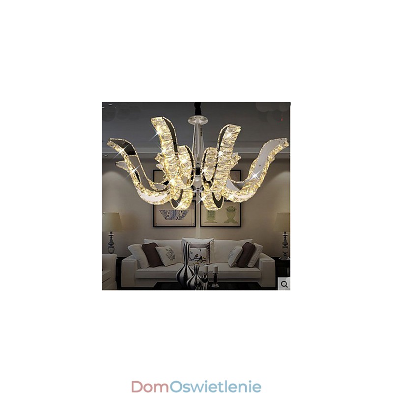Lampa kryształowa Nowoczesna luksusowa lampa wisząca z kryształu