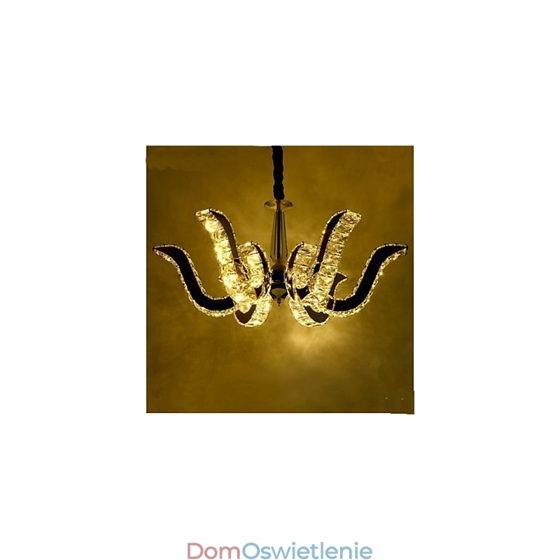 Lampa kryształowa Nowoczesna luksusowa lampa wisząca z kryształu