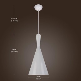 Nowoczesna współczesna retro rustykalna metalowa lampa wisząca