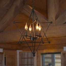 Retro Klasyczne Metalowe Lampy Sufitowe Proste Lampy Wiszące Lampy Wiszące Cafe