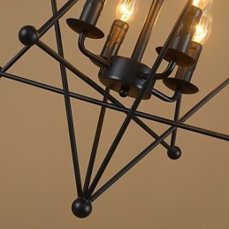 Retro Klasyczne Metalowe Lampy Sufitowe Proste Lampy Wiszące Lampy Wiszące Cafe