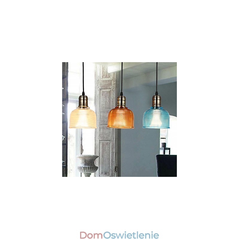 Nordic Mały Droplight Witraże Żyrandol Przywracanie Starożytnych Sposobów