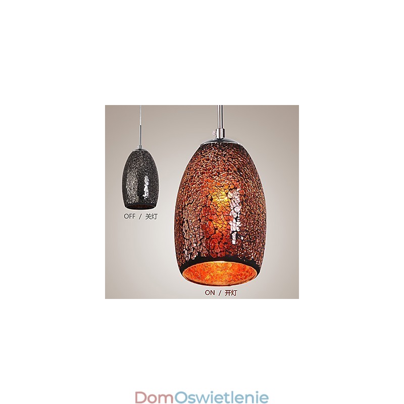 Tradycyjny Klasyczny Vintage Malowanie Metalowa Lampa Wisząca