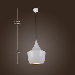 Nowoczesna współczesna retro rustykalna metalowa lampa wisząca