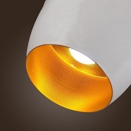 Nowoczesna współczesna retro rustykalna metalowa lampa wisząca