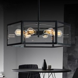 Lampy wiszące Mini Style Retro Garaż Metal