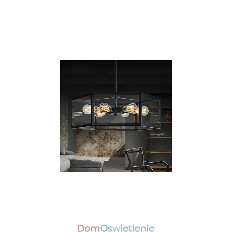 Lampy wiszące Mini Style Retro Garaż Metal