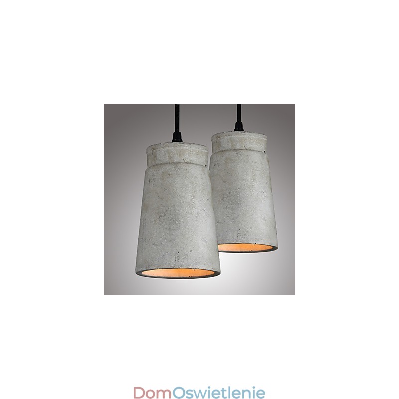 Nordycka minimalistyczna lampa wisząca retro w stylu cementowym w stylu vintage